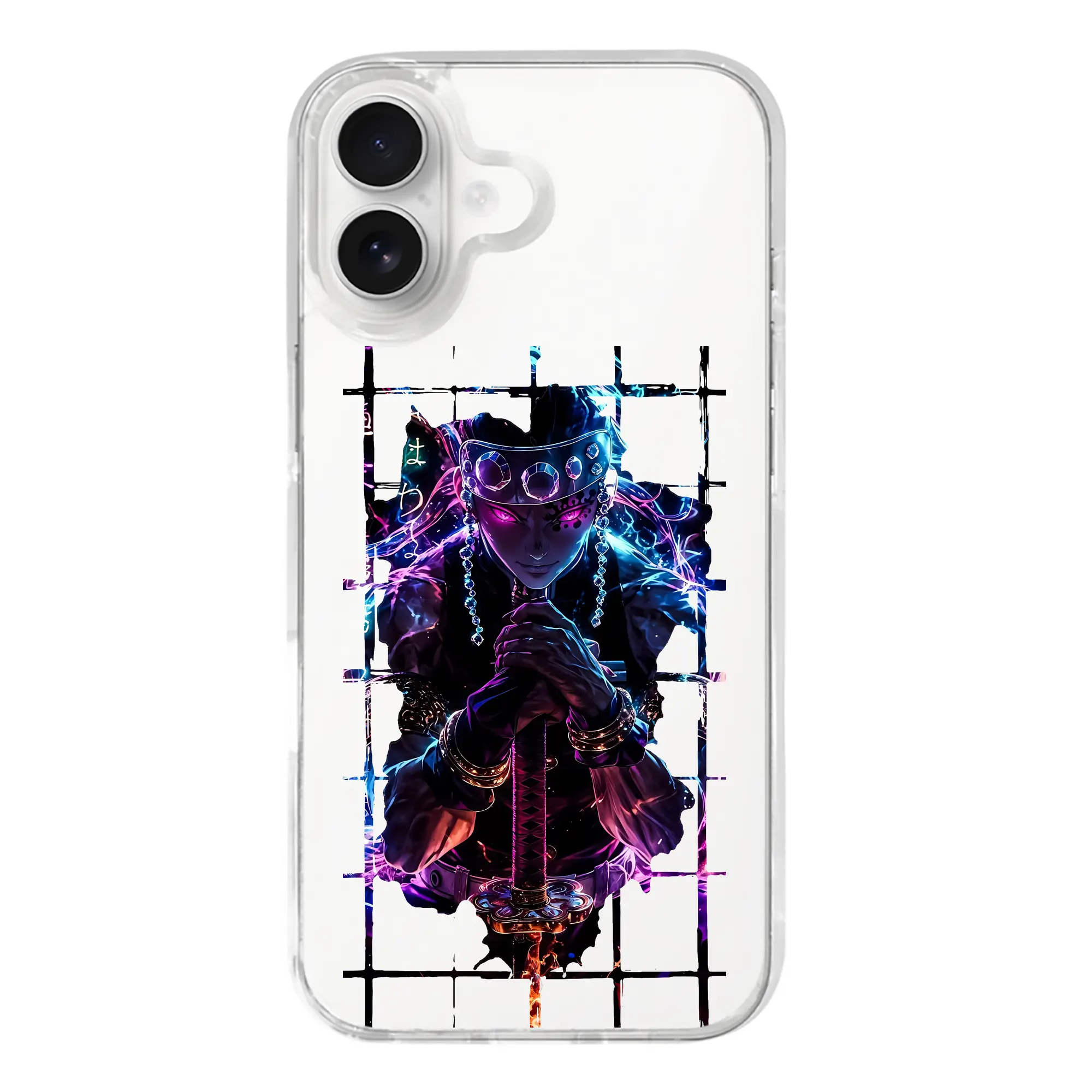 鬼滅の刃 グッズ,宇髄 天元 - iPhone 17シリーズ 透明スマホケース – 薄型・耐衝撃・精密フィット保護カバー